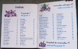 Libro 1.000 PALABRAS EN INGLÉS. LOS ANIMALES