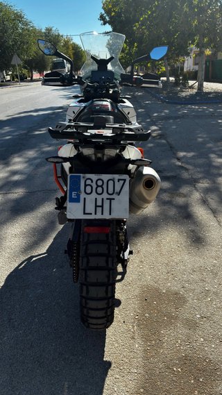 KTM 790 Adventure S Blanca y Naranja