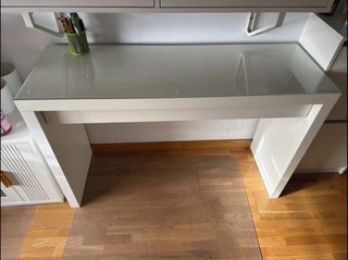 Tocador IKEA Blanco con Cristal