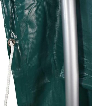 Carpa PVC Verde para Ganado 3,7x3,7m