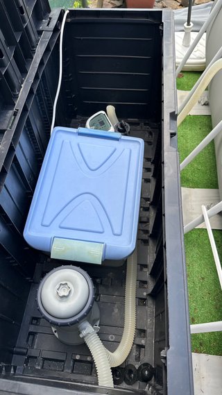 Piscina Desmontable Intex con Toldo
