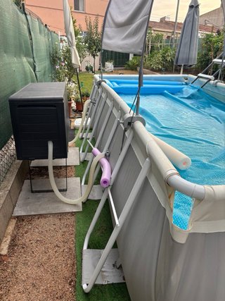 Piscina Desmontable Intex con Toldo