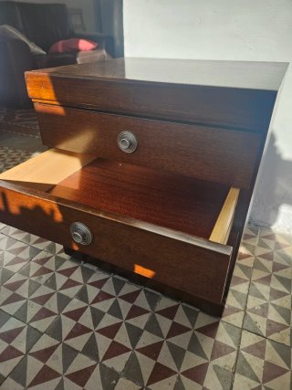 Mesita de de Noche de Madera de Haya