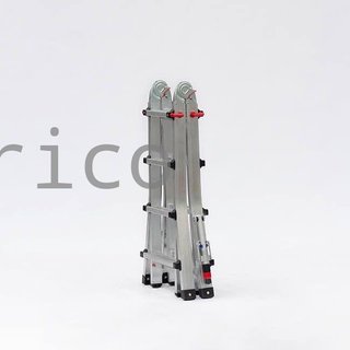 Escalera Telescópica Aluminio 4+4 Peldaños Teleflex