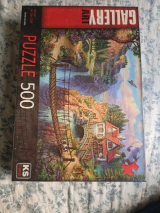 Puzzle 500 piezas House on the Cliff