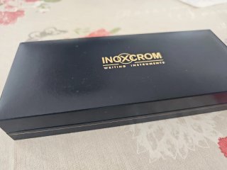 Juego Inoxcrom Estilográfica y Bolígrafo 23'6 Kts