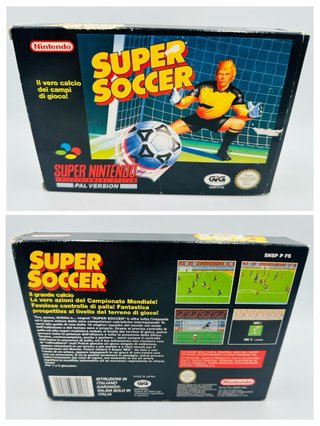 Super Soccer Snes Pal Italia