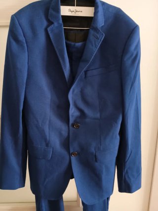 Traje Pepe Jeans azul americana y pantalón
