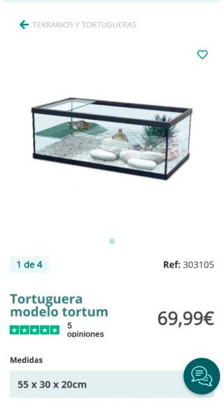 Tortuguera Tortum con rampa