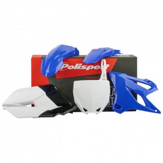 Plásticos YZ 85 Polisport Azul/Blanco