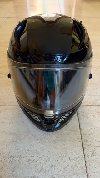 Casco de Moto Integral Negro