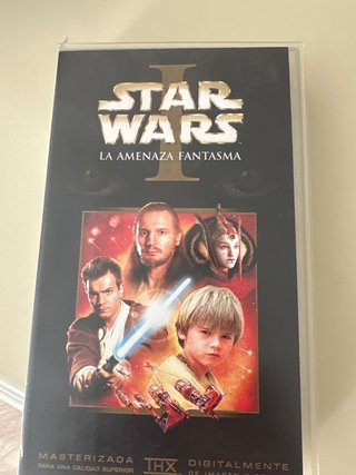 Star Wars: La Amenaza Fantasma VHS