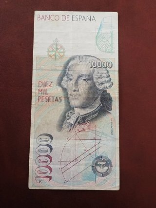 Billete 10000 Pesetas Banco de España 1992