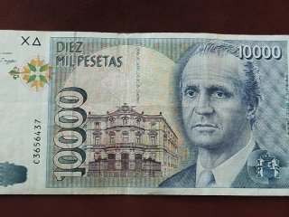 Billete 10000 Pesetas Banco de España 1992