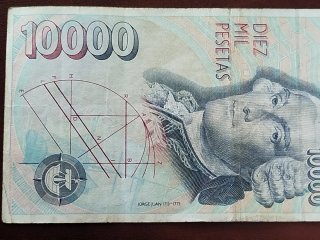 Billete 10000 Pesetas Banco de España 1992