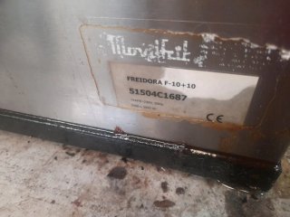 Freidora Doble Movilfrit 10+10