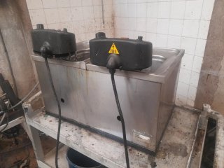 Freidora Doble Movilfrit 10+10