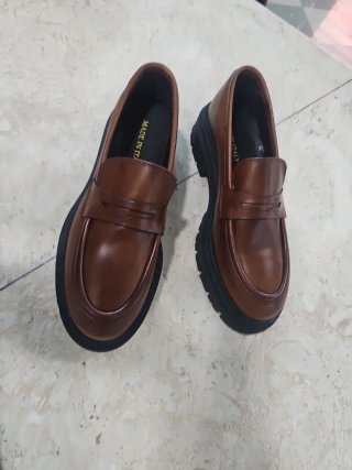 Mocassini donna marrone Made in Italy