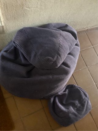 Puf de Tela Morado