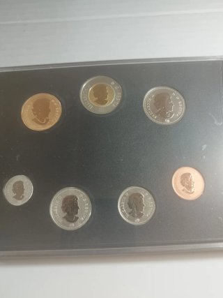 Canadá 2012 Lobo 2$ Set Monedas Edición Especial