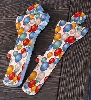 Set 30 Porta Palloncini Cartone Made in Italy