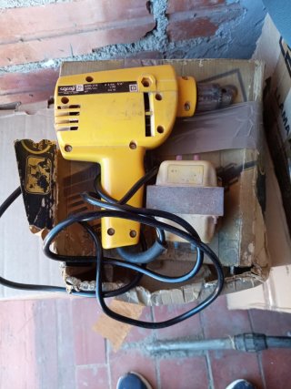 Taladro vintage Caycal MOD. 318 con transformador