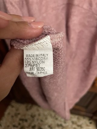 Vestido rosa fino entretiempo