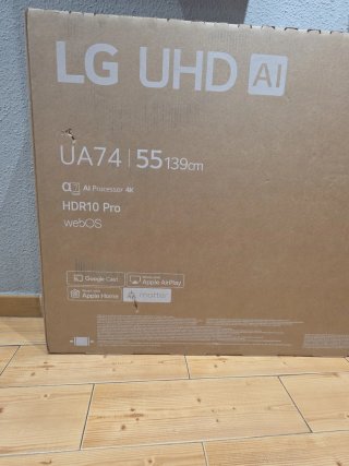 LG UHD AI 55 4K TV - Nuevo