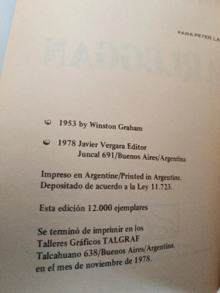 Warleggan - 4° novela de la serie Poldark