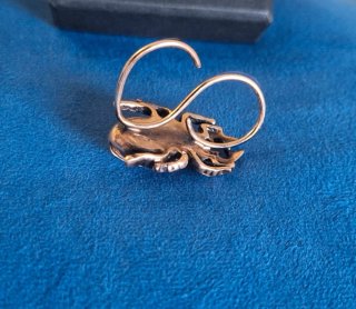 Anillo doble Escarabajo Edición limitada.Suma Cruz