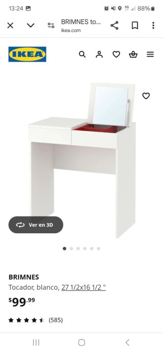 Tocador Blanco Ikea