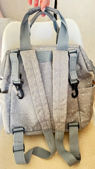 Mochila Walking Mum Gris