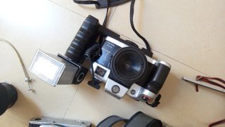 Conjunto Cámaras Analógicas Nikon, Olympus, Yashic
