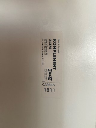 Baldas para armario IKEA Komplement