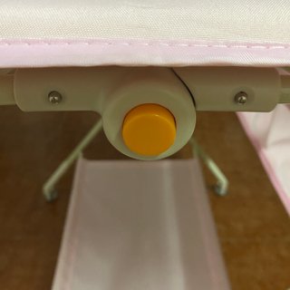 Cambiador bebé plegable ruedas organizador rosa