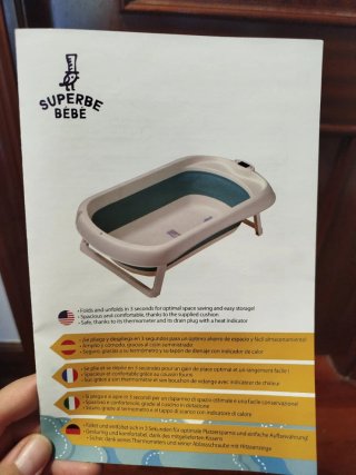 Bañera plegable NUEVA
