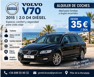 ️ ALQUILER DE COCHES EN PILAR DE LA HORADADA