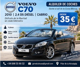 ️ ALQUILER DE COCHES EN PILAR DE LA HORADADA