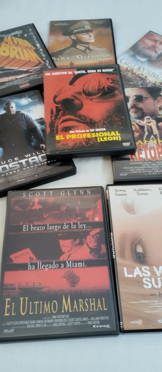 Lote de 8 Películas en DVD