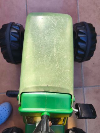 Tractor Juguete John Deere con Remolque