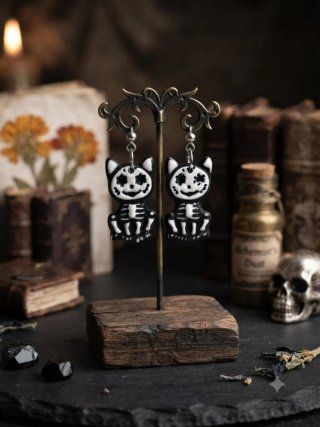 Pendientes de Arcilla Polimérica Halloween