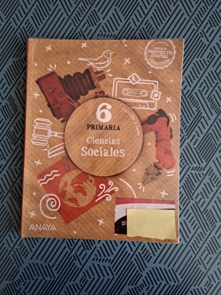 Libro Ciencias Sociales 6 Primaria Anaya