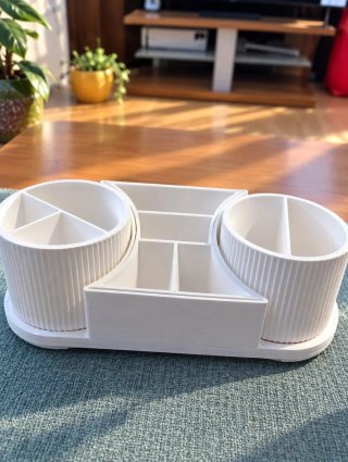 Organizador de Maquillaje Blanco