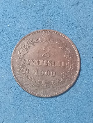 Moneta Regno Italia 2 Centesimi 1900