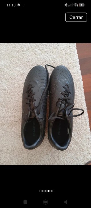Botas de Fútbol Nike Phantom Negras