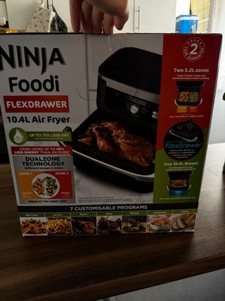 Ninja Foodi FlexDrawer Air Fryer 10.4L