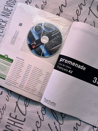 Promenade, français A2, 3 ESO. Livre de l'élève