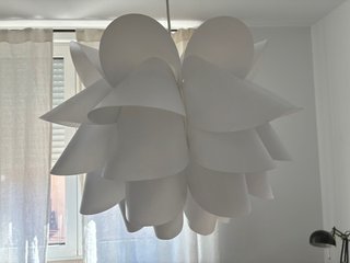 Lámpara de techo Ikea blanca