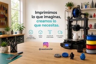 Servicio de Impresión 3D Personalizada