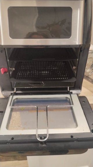 Horno y Freidora de Aire 2 en 1